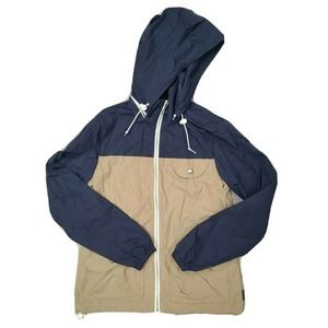 Penfield Men's Anorak Full Zip Hooded Windbreaker Rain Jacket Size XS